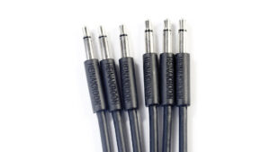 Heinakroon Black Slimline patch cables, 6-pack